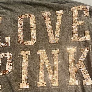 PINK Victoria's Secret Gray Cotton Tag